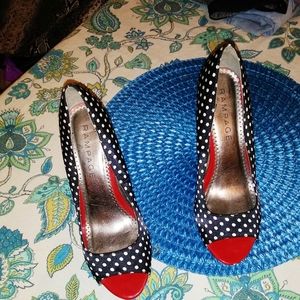 Polka Dot Heels by Rampage